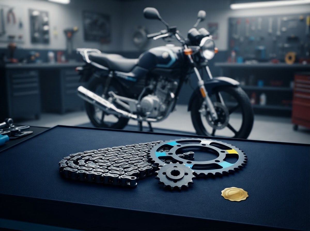Kit Relação YBR 125 em Aço 1045
